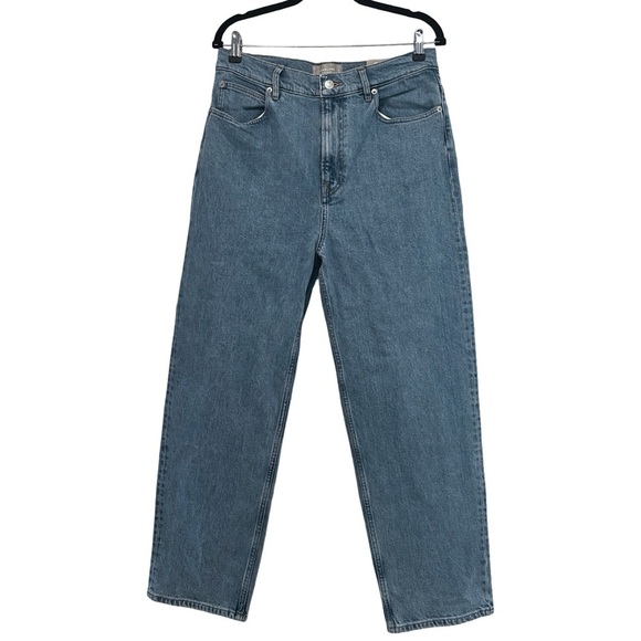 NWT EVERLANE The Way-High® Rigid Medium Wash Jean Sz 31 Long - Picture 2 of 5